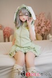 real doll 浅緑カラー衣装が映えるかわいいラブドール 全体比率