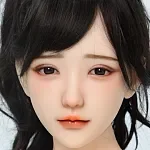 SHEDOLL 160cm Cカップ 楚琳2.0ヘッド  フルシリコン製 白色露肩連衣裙 清楚系美少女ドール