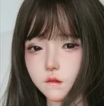 SHEDOLL 160cm Cカップ 楚琳2.0ヘッド  フルシリコン製 白色露肩連衣裙 清楚系美少女ドール