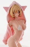 BCDOLL FS60 F05ヘッド 金髪ラブドール ピンクパジャマと白ビキニ着用