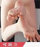 Doll Senior 148cm Cカップ 弥耶（Miye）ヘッド  TPE/シリコン材質選択可能 ブラック＆ホワイトドレス＆ホワイトストッキング 大小姐タイプ ラブドール