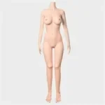 Doll Senior 148cm Cカップ 弥耶（Miye）ヘッド  TPE/シリコン材質選択可能 ブラック＆ホワイトドレス＆ホワイトストッキング 大小姐タイプ ラブドール
