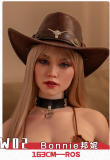 Doll Senior 148cm Cカップ 弥耶（Miye）ヘッド  TPE/シリコン材質選択可能 ブラック＆ホワイトドレス＆ホワイトストッキング 大小姐タイプ ラブドール