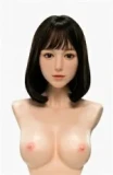 Doll Senior 148cm Cカップ 弥耶（Miye）ヘッド  TPE/シリコン材質選択可能 ブラック＆ホワイトドレス＆ホワイトストッキング 大小姐タイプ ラブドール