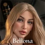 FANREAL 170cm Dカップ Della-ROSヘッド シリコン製 豹柄ランジェリーの巨乳欧米風ドール