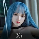 FANREAL 170cm Dカップ Della-ROSヘッド シリコン製 豹柄ランジェリーの巨乳欧米風ドール