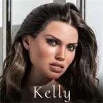 FANREAL 170cm Dカップ Della-ROSヘッド シリコン製 豹柄ランジェリーの巨乳欧米風ドール