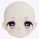 MW Girl(魔物姬)85cm バスト中 奈奈子ヘッド ブルーロングドレス姿の青髪二次元ドール｜小型 ラブドール