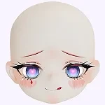 MW Girl(魔物姬)85cm バスト中 奈奈子ヘッド ブルーロングドレス姿の青髪二次元ドール｜小型 ラブドール
