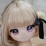 MW Girl(魔物姬)85cm バスト中 奈奈子ヘッド ブルーロングドレス姿の青髪二次元ドール｜小型 ラブドール