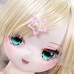 MW Girl(魔物姬)85cm バスト中 奈奈子ヘッド ブルーロングドレス姿の青髪二次元ドール｜小型 ラブドール