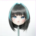 MW Girl(魔物姬) 115cm小春ヘッド ビニールヘッド+TPE/シリコン製ボディーピンクツインテJK姿のリアルラブドール