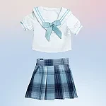 MW Girl(魔物姬)85cm バスト中 奈奈子ヘッド ブルーロングドレス姿の青髪二次元ドール｜小型 ラブドール