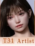 Top-Sino TYPE グラビア 171cm Dカップ T42Bヘッド  フルシリコン製 実践向け 熟女ラブドール シースルーホワイトドレス グラビアスタイル