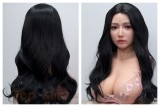 Top-Sino TYPE グラビア 171cm Dカップ T42Bヘッド  フルシリコン製 実践向け 熟女ラブドール シースルーホワイトドレス グラビアスタイル