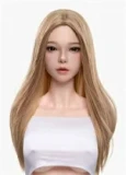 Doll Senior 170cm Hカップ (リアル皮膚付き)  梦Dreamヘッド  フルシリコン製 幻想系精灵風の超乳リアルドール