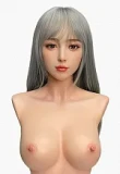 Doll Senior 161cm Fカップ Rayvenadoシリコンヘッド TPE材質ボディー 材質選択可能 ダッチワイフ 掲載画像はフルシリコン製 植毛タイプ