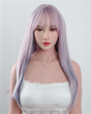 FANREAL 166cm Jカップ Bellona-rosヘッド  フルシリコン製 黒セクシーランジェリー 小麦肌巨乳ドール