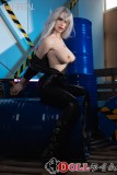 ラブドール FANREAL 168cm 超乳ラブドール Kelly-rosヘッド 銀髪モデル