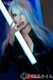 love ドール FANREAL 168cm Fカップ 黒色深V衣装 Kelly-rosヘッド