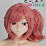 IROKEBIJIN 色気美人 86cm Iカップ Komachiヘッド 橘色ビキニ 欧米風トルソードール
