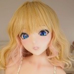 IROKEBIJIN 色気美人 86cm Iカップ Komachiヘッド 橘色ビキニ 欧米風トルソードール