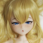 IROKEBIJIN 色気美人 148cm Lカップ Abbyヘッド  S-TPE製 白いニット着用 金髪ヴァンパイア系ラブドール