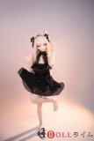 かわいいラブドール XYGO 猫村栞 黒ロングドレス 全身像