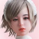 アート技研 Art-doll Novaシリーズ 158cm Cカップ 林汐ヘッド NOVAボディ＋シリコンヘッド オフショルダートップス×白いストッキングの軽量ドール