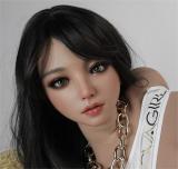 アート技研 Art-doll Novaシリーズ 158cm Cカップ 林汐ヘッド NOVAボディ＋シリコンヘッド オフショルダートップス×白いストッキングの軽量ドール