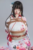 セックス ドール 拘束風ドール 和服スタイル 側面アングル
