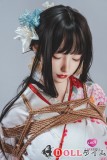ダッチ ドール 和服ラブドール 赤花柄着物 着用イメージ