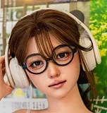 YFDOLL 161cm Eカップ 雪卉ヘッド フルシリコン製 白いロングドレス×赤いストッキングの天使ラブドール
