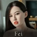 FANREAL 168cm Fカップ Vanessaヘッド  フルシリコン製 超乳 欧米風ラブドール 白の半透明包臀ドレス
