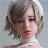 アート技研 Art-doll 163cm Eカップ リアル皮膚ボディ  語柔ヘッド  フルシリコン製 白ワンピースで眠る巨乳ラブドール