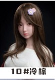 アート技研 Art-doll 163cm Eカップ リアル皮膚ボディ  語柔ヘッド  フルシリコン製 白ワンピースで眠る巨乳ラブドール