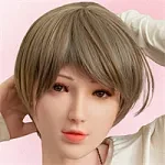 アート技研 Art-doll 163cm Eカップ リアル皮膚ボディ 語柔ヘッド 黒系カジュアル服でキャンプする姉系ラブドール