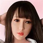 アート技研 Art-doll 163cm Eカップ リアル皮膚ボディ  語柔ヘッド  フルシリコン製 白ワンピースで眠る巨乳ラブドール