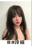 アート技研 Art-doll 163cm Eカップ リアル皮膚ボディ  語柔ヘッド  フルシリコン製 白ワンピースで眠る巨乳ラブドール