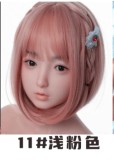 アート技研 Art-doll 163cm Eカップ リアル皮膚ボディ  語柔ヘッド  フルシリコン製 白ワンピースで眠る巨乳ラブドール