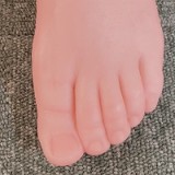 アート技研 Art-doll 163cm Eカップ リアル皮膚ボディ  語柔ヘッド  フルシリコン製 白ワンピースで眠る巨乳ラブドール
