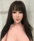 アート技研 Art-doll 163cm Eカップ リアル皮膚ボディ 語柔ヘッド 黒系カジュアル服でキャンプする姉系ラブドール