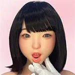 アート技研 Art-doll 163cm Eカップ リアル皮膚ボディ  語柔ヘッド  フルシリコン製 白ワンピースで眠る巨乳ラブドール