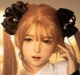 YFDOLL 156cm Iカップ 千陽ヘッド  フルシリコン製 ピンクメイド服 ツインテール美少女ラブドール