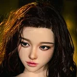 YFDOLL 165cm Fカップ 千陽ヘッド  フルシリコン製 ノースリーブハイネック×タイトスカート OL風 美少女ドール