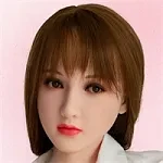 アート技研 Art-doll 160cm Aカップ 林汐ヘッド  フルシリコン製 ワンショルダートップス＆ピンクミニスカート美少女ラブドール