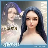 YFDOLL 165cm Fカップ 千陽ヘッド  フルシリコン製 グレーノースリーブニットとタイトスカートのOL風リアルドール
