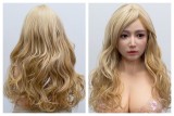 【アートワークカスタム版】Top-Sino TYPE グラビア 171cm Dカップ T39  フルシリコン製 清楚系 美人 実践向け 白タートル×ブラウンミニスカート美脚ドール