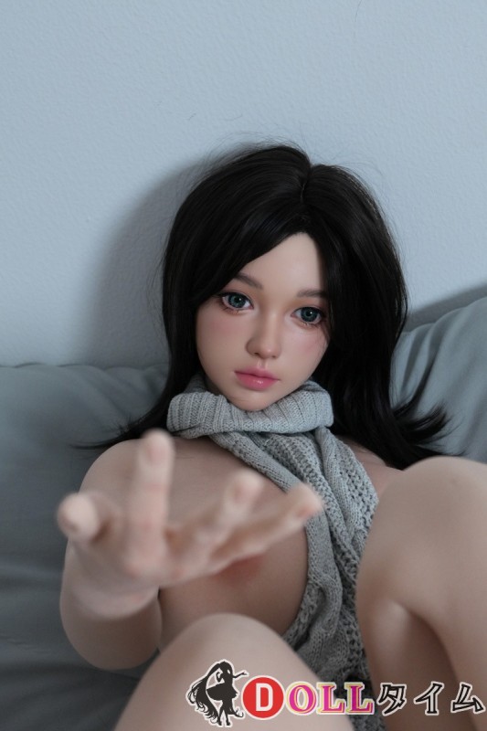 YFDOLL 156cm Iカップ 千陽ヘッド フルシリコン製 かわいい超乳×背中開きハイネックニットの等身大リアルドール