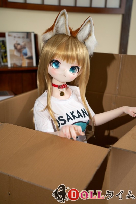 MOZU DOLL 141cm SSR級 きなこ｜ビニールヘッド+TPEボディー｜アニメ ケモノ少女 白Tシャツ姿のリアルドール
